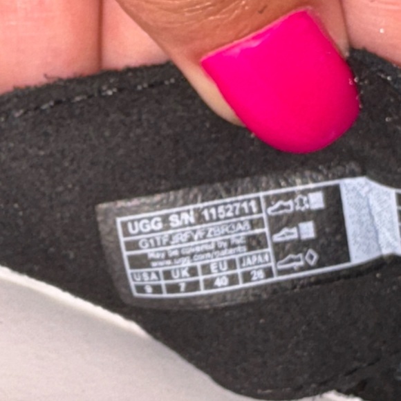 UGG Aubrey Ankle Platform Sandals – Black – Size US 9 - Picture 11 of 16